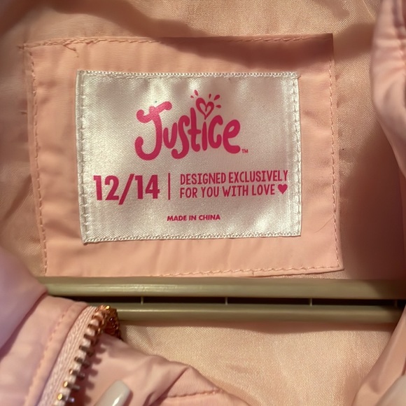 Justice kids winter coat - Picture 3 of 4